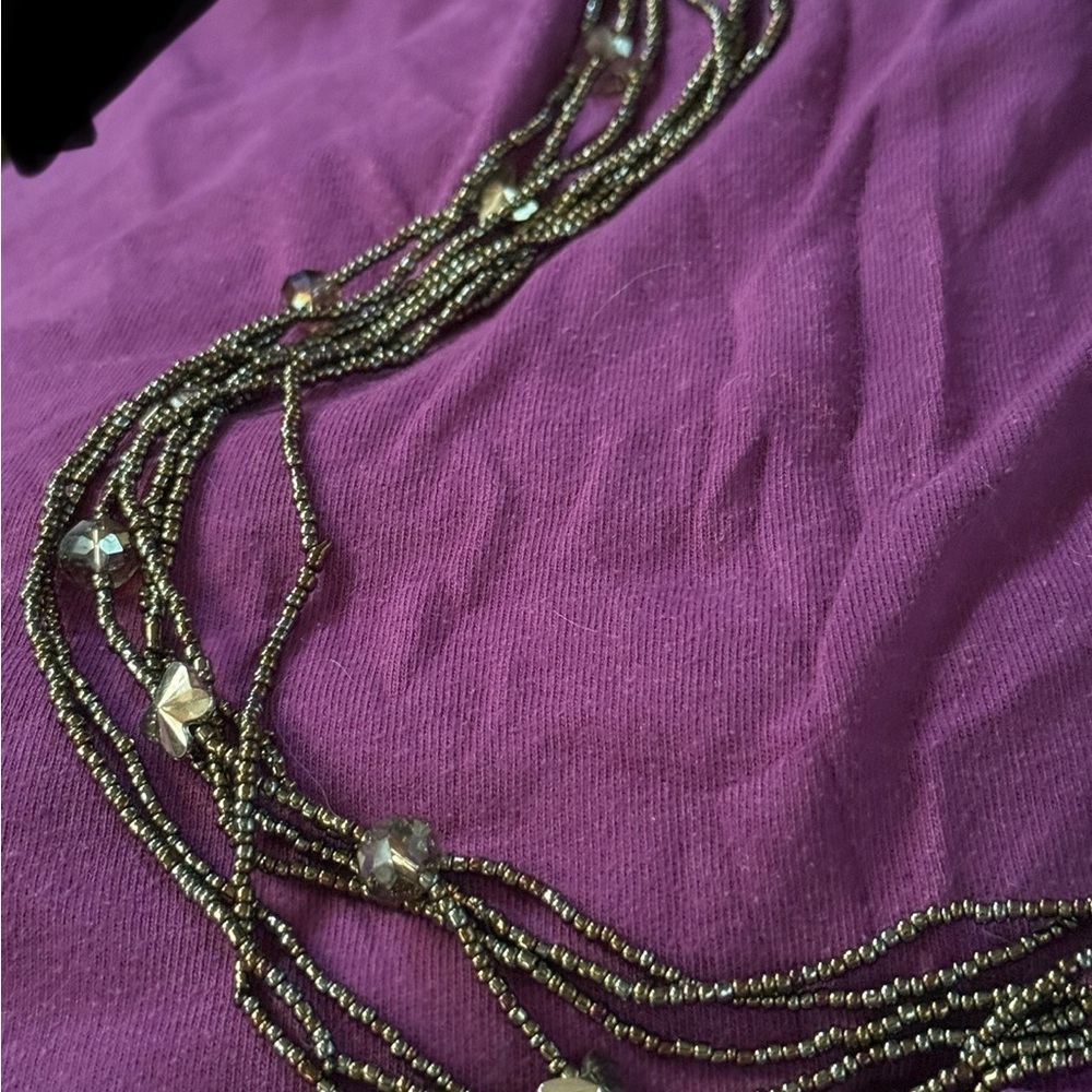 Multi-Layered Necklace - Picture 7 of 9